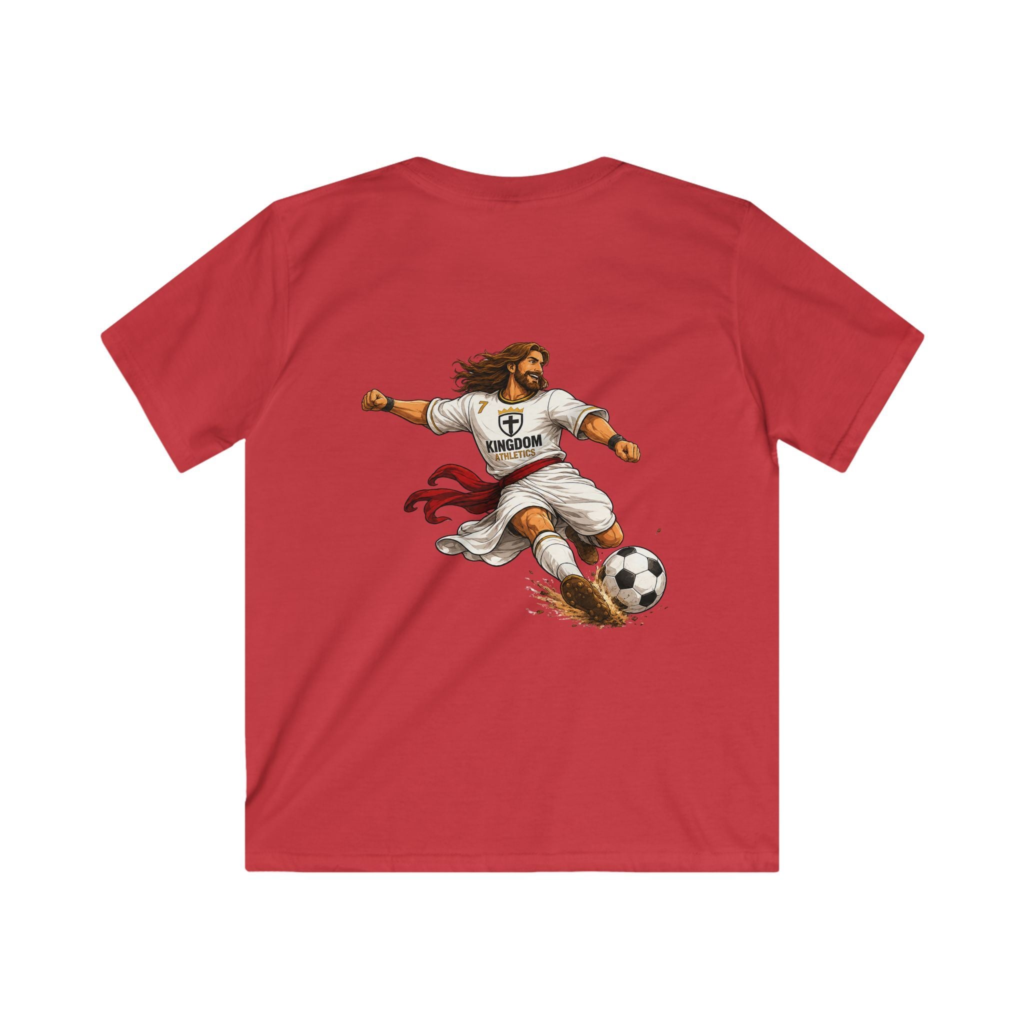 Jesus is my Striker | Youth Soccer T-Shirt