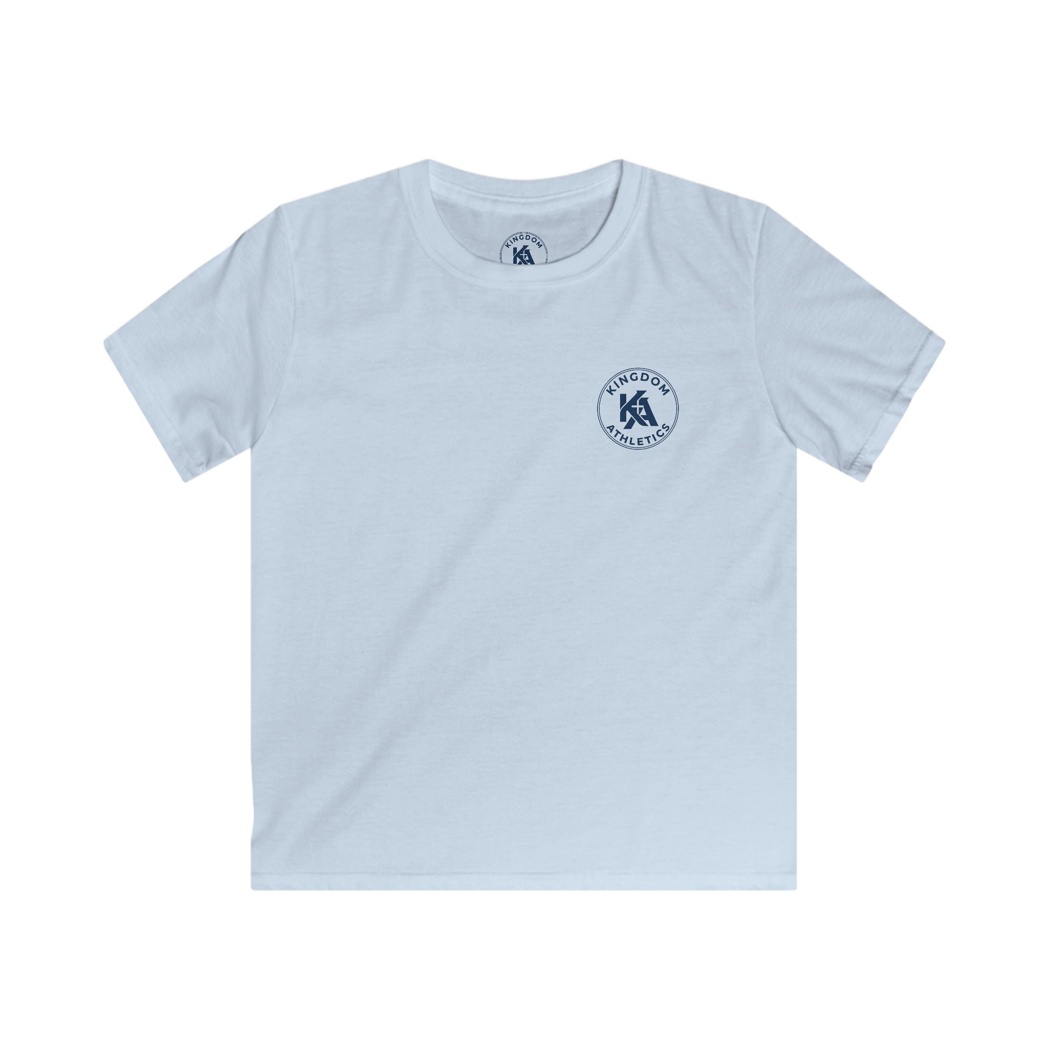 Jesus is My Enforcer | Youth Hockey Athletic Tshirt