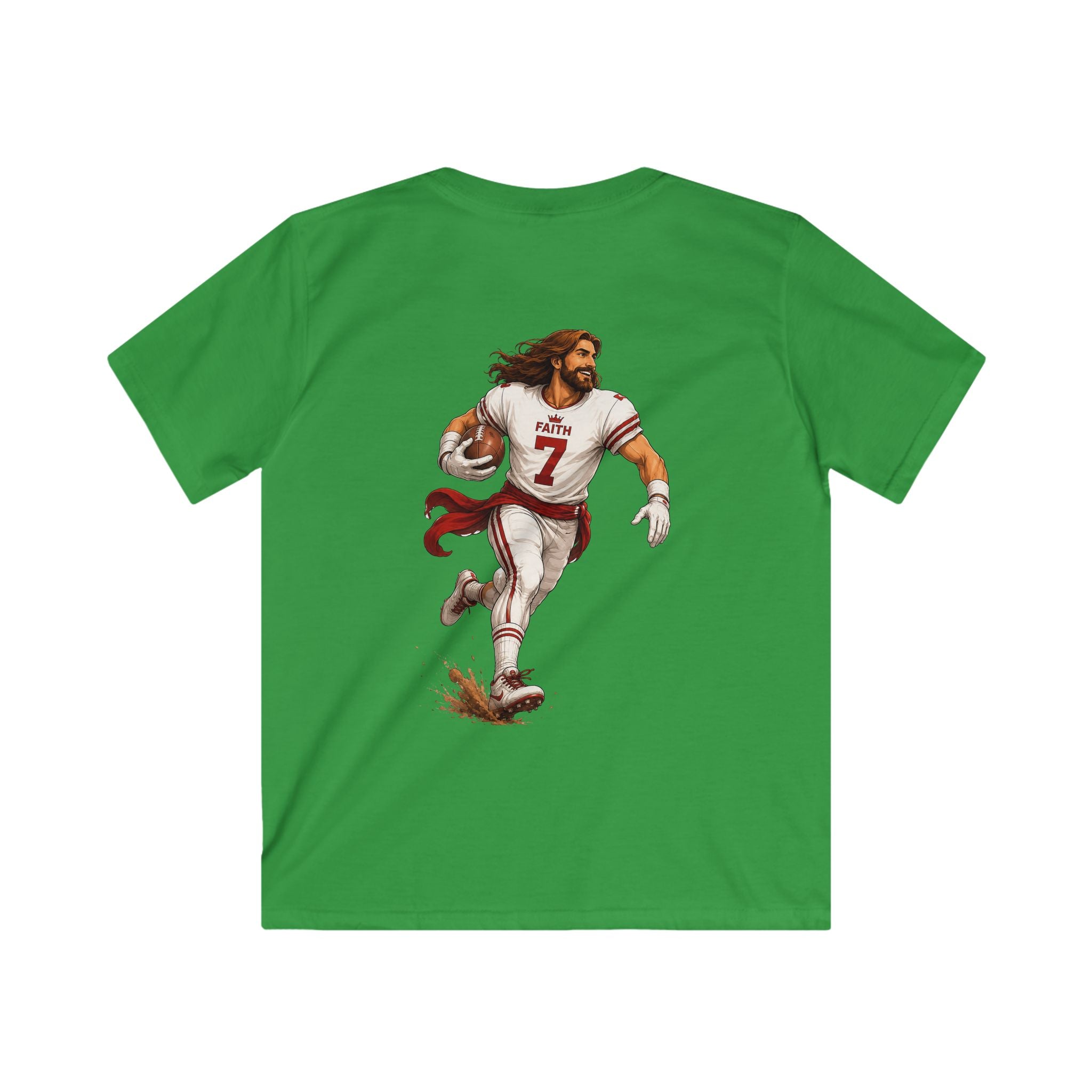 Jesus is my Running Back | Youth Football T-Shirt