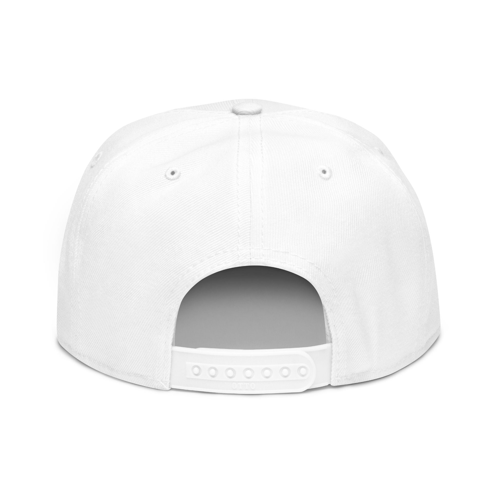 Kingdom Athletic Embroidered Hat with Cross | Pure White