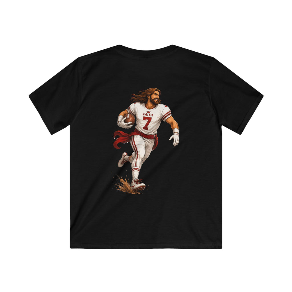 Jesus is my Running Back | Youth Football T-Shirt
