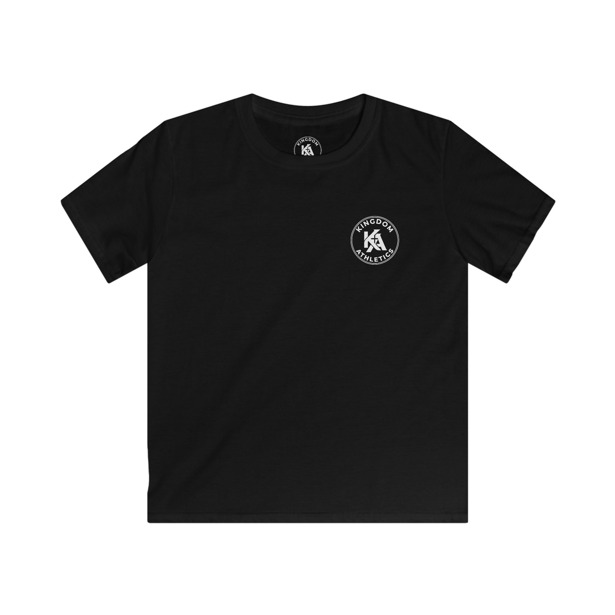 Jesus is My Enforcer | Youth Hockey Athletic Tshirt