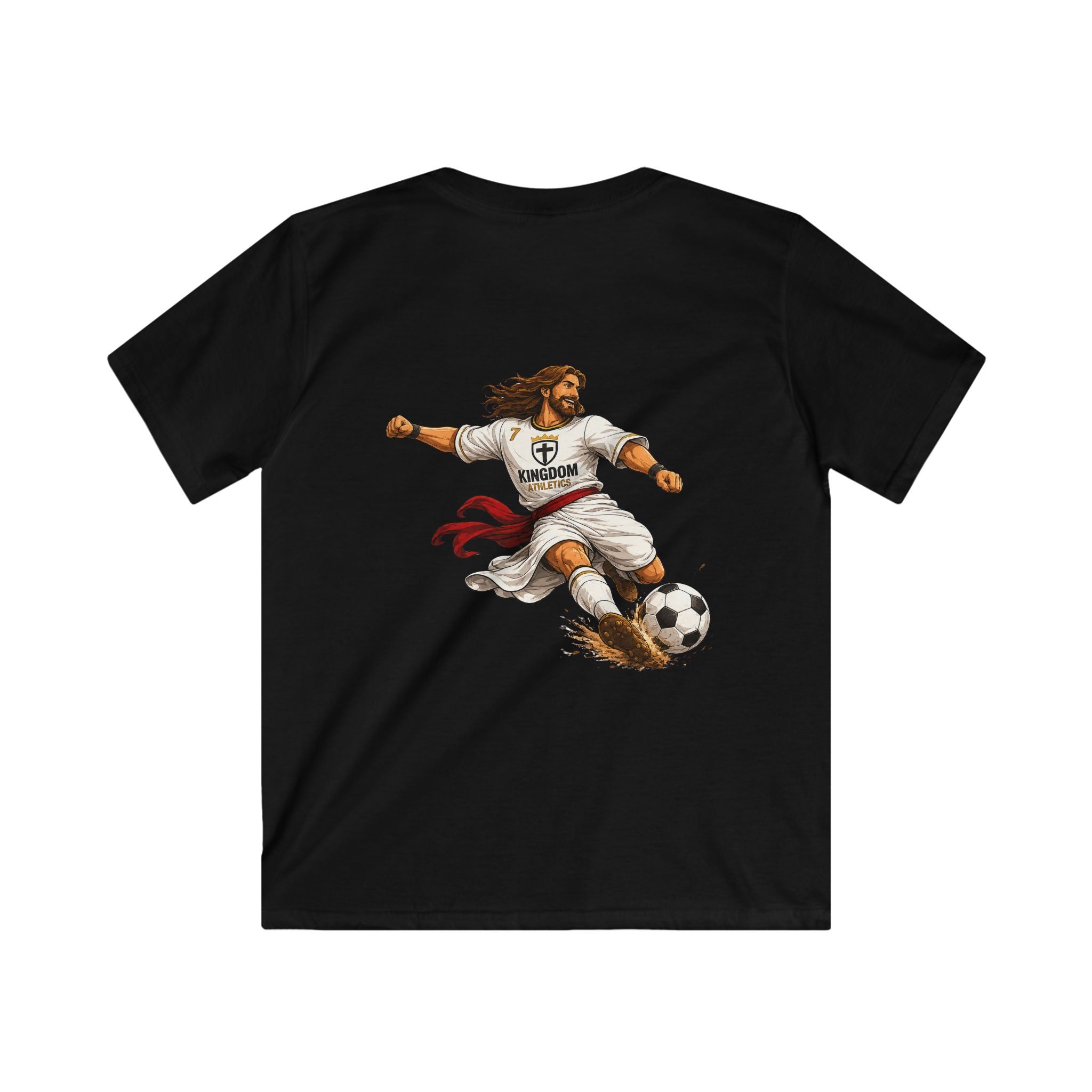Jesus is my Striker | Youth Soccer T-Shirt