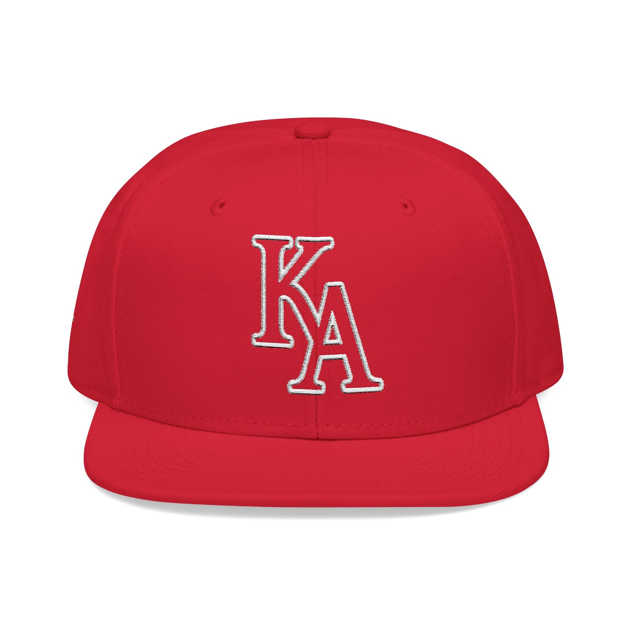 KA Embroidered Hat with Cross | Black