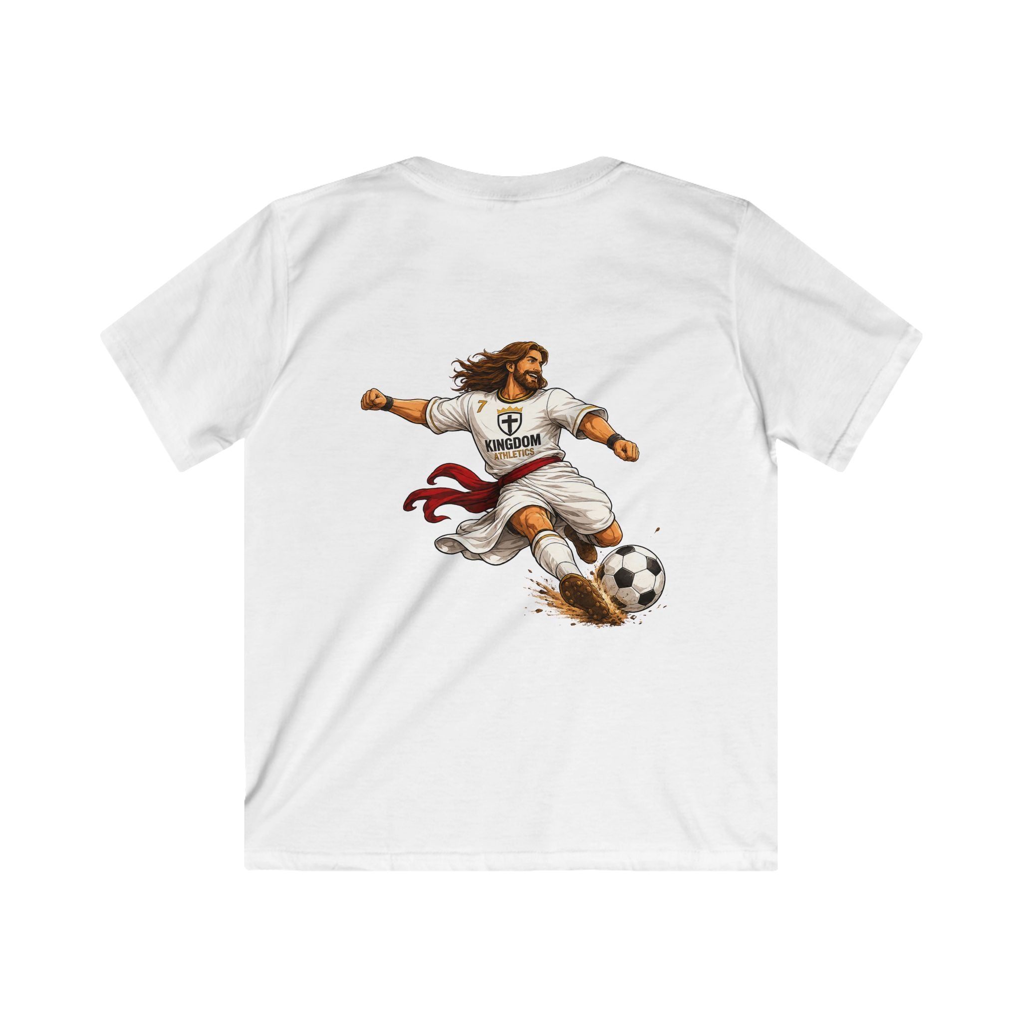 Jesus is my Striker | Youth Soccer T-Shirt