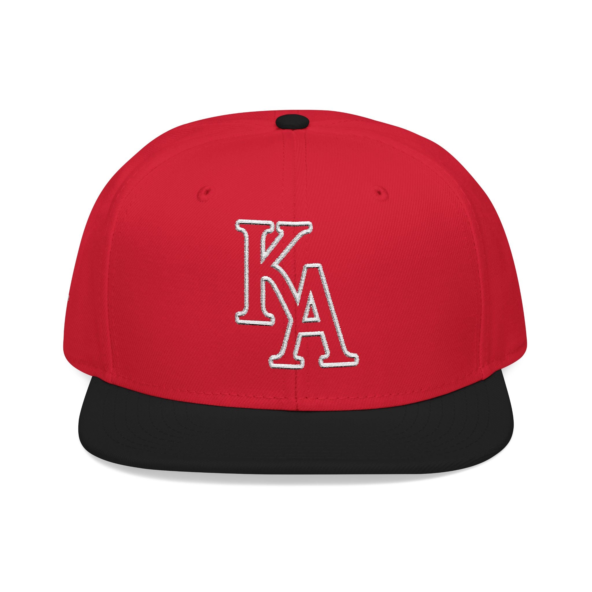 KA Embroidered Hat with Cross | Black