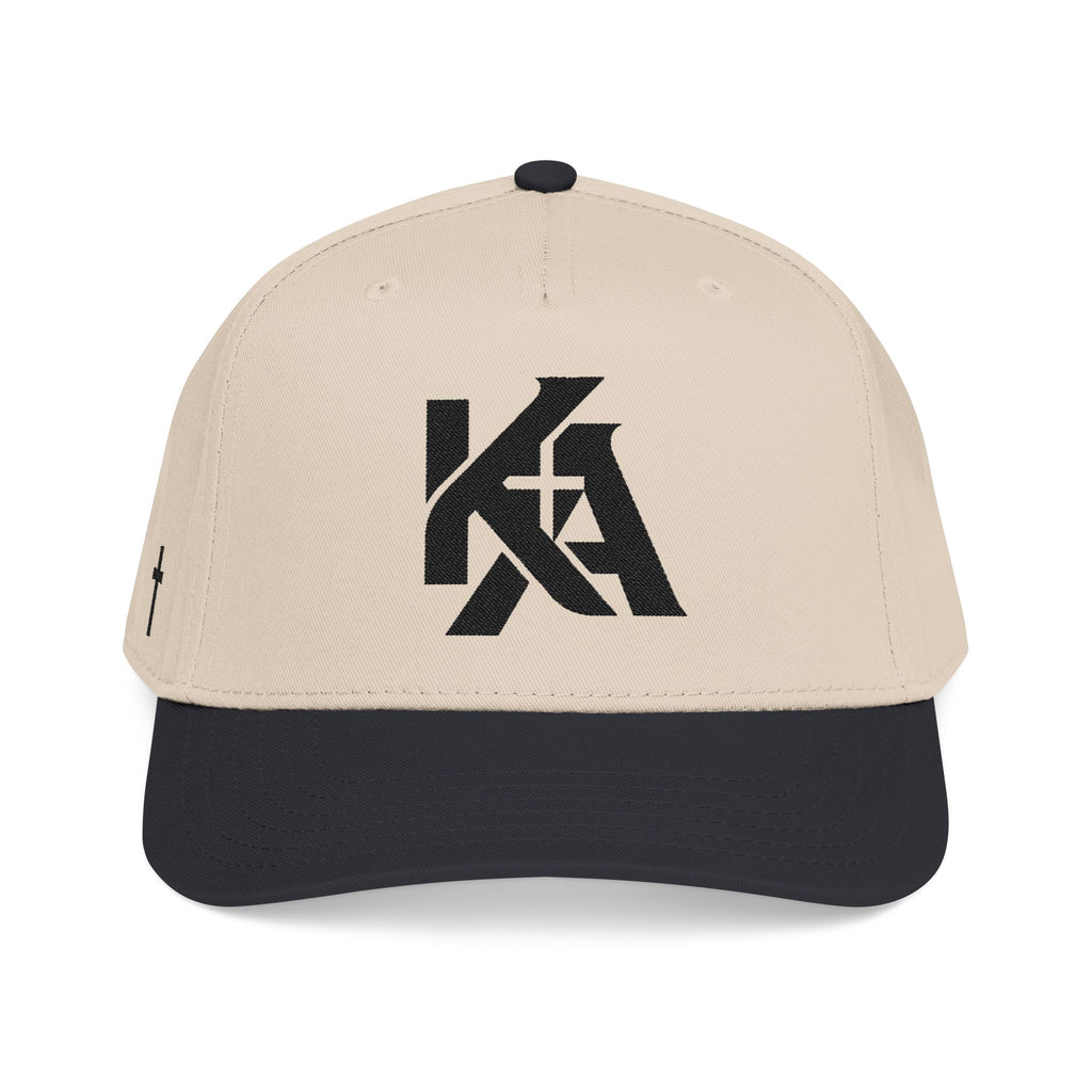 KA + Cross Two Tone Hat | Tan & Black