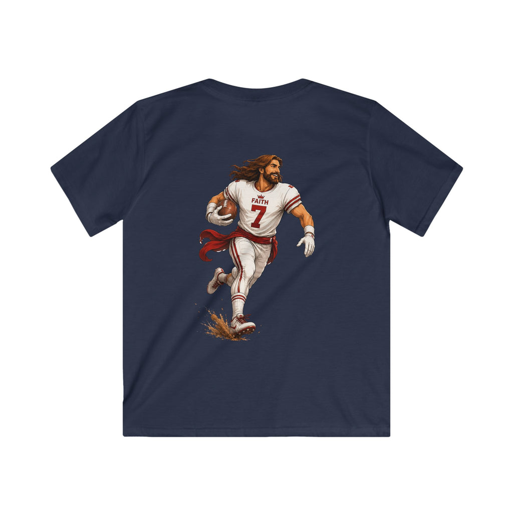 Jesus is my Running Back | Youth Football T-Shirt