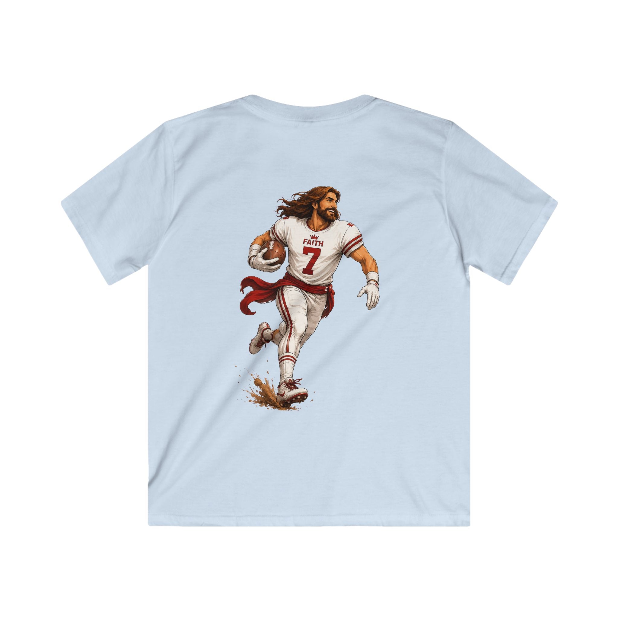 Jesus is my Running Back | Youth Football T-Shirt
