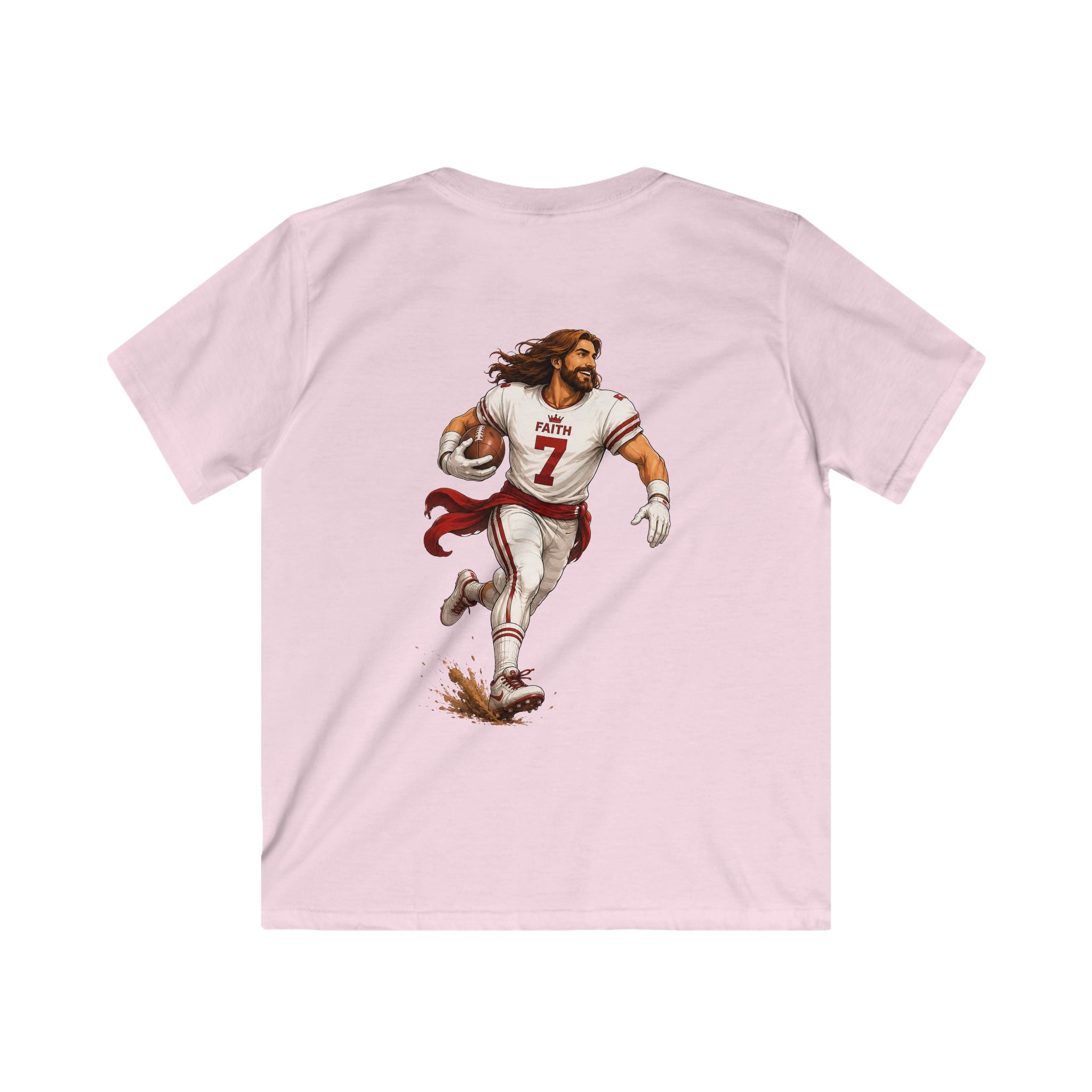 Jesus is my Running Back | Youth Football T-Shirt