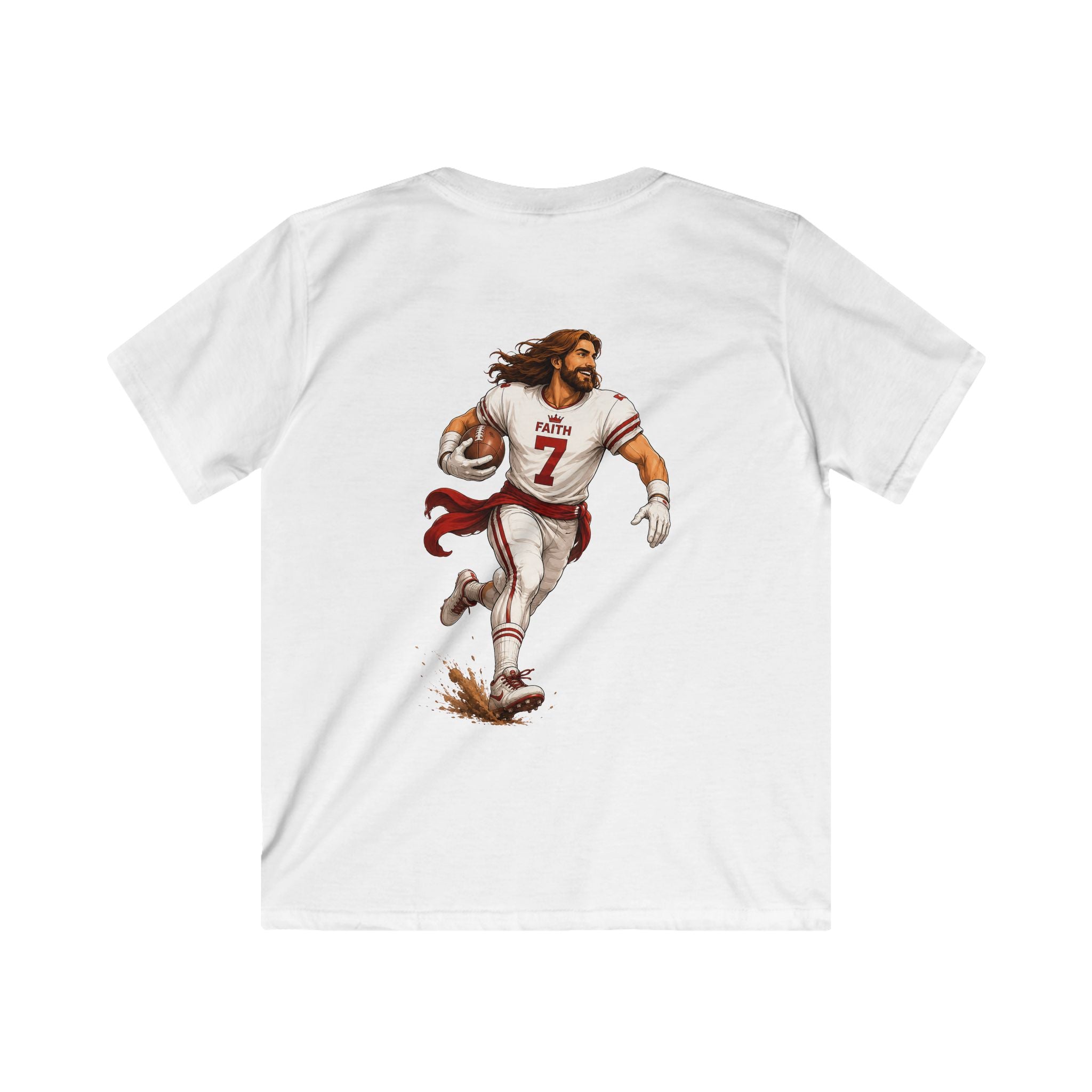 Jesus is my Running Back | Youth Football T-Shirt