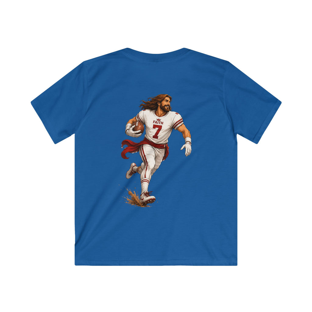 Jesus is my Running Back | Youth Football T-Shirt