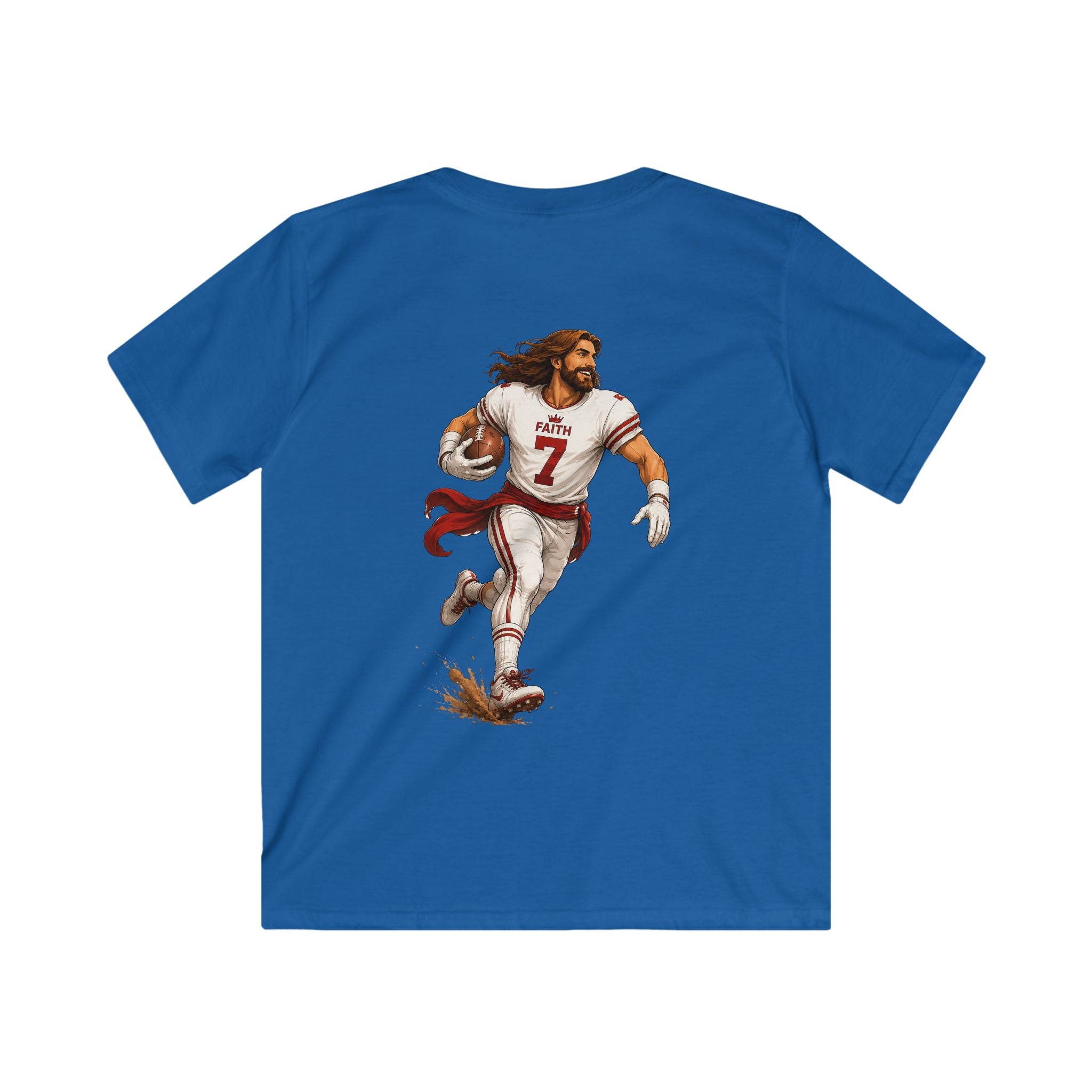 Jesus is my Running Back | Youth Football T-Shirt