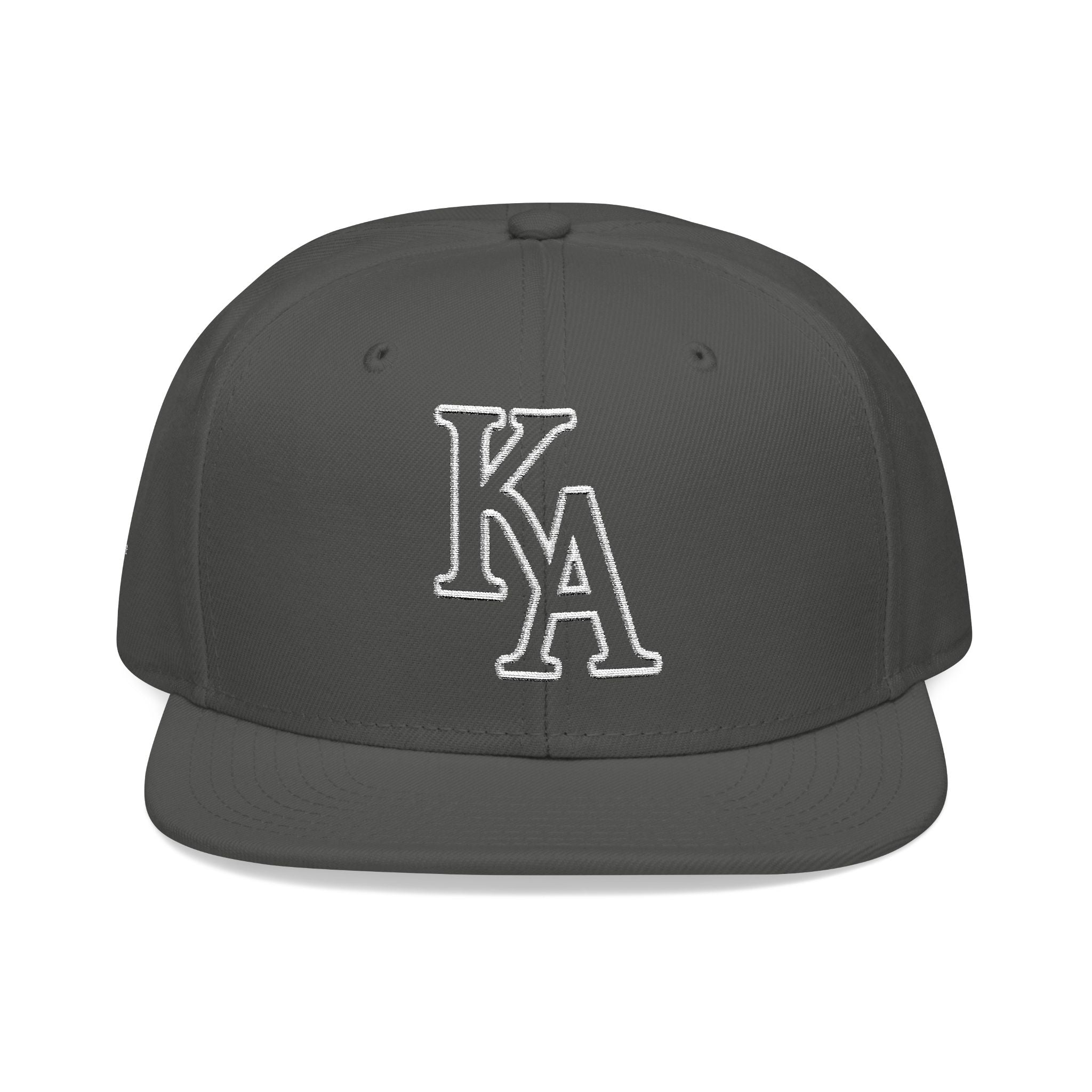 KA Embroidered Hat with Cross | Black