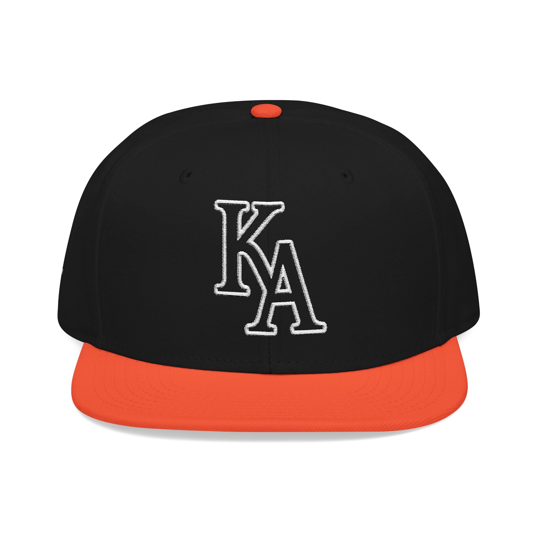 KA Embroidered Hat with Cross | Black