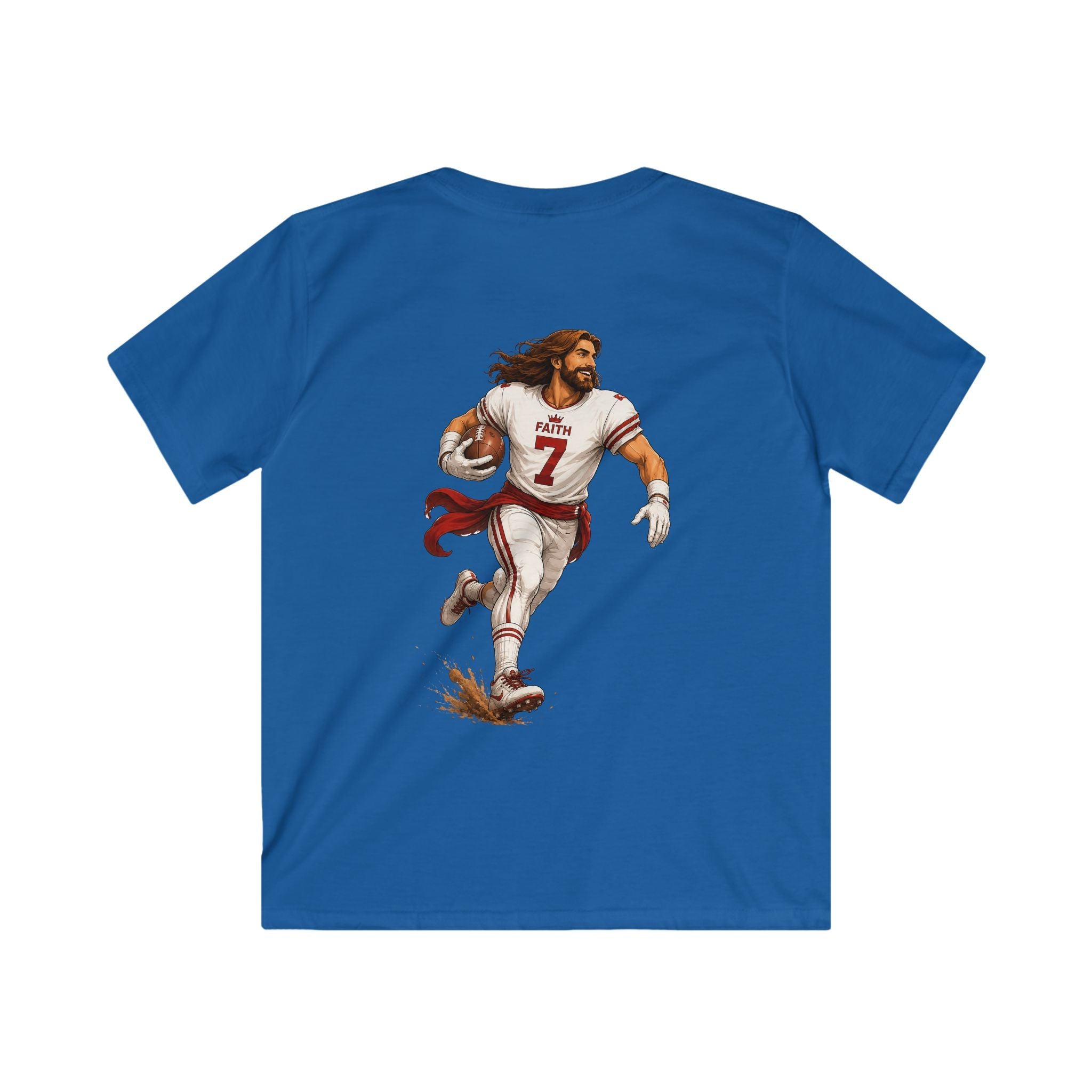 Jesus is my Running Back | Youth Football T-Shirt