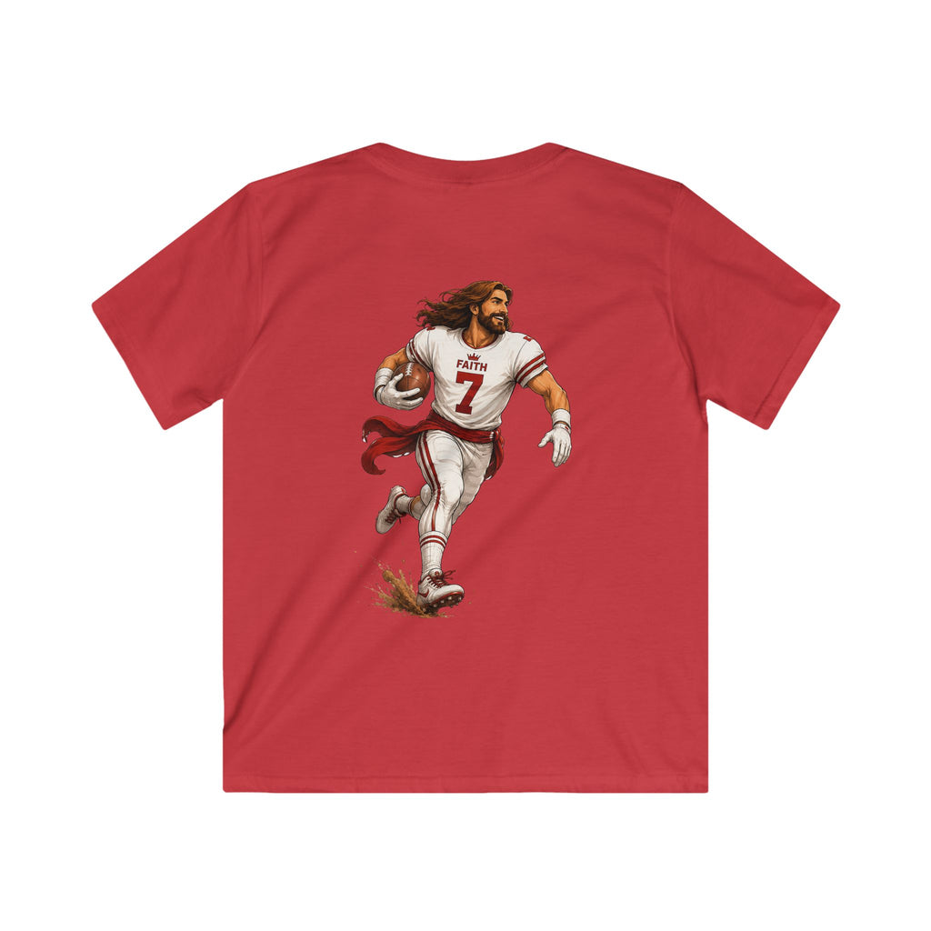 Jesus is my Running Back | Youth Football T-Shirt