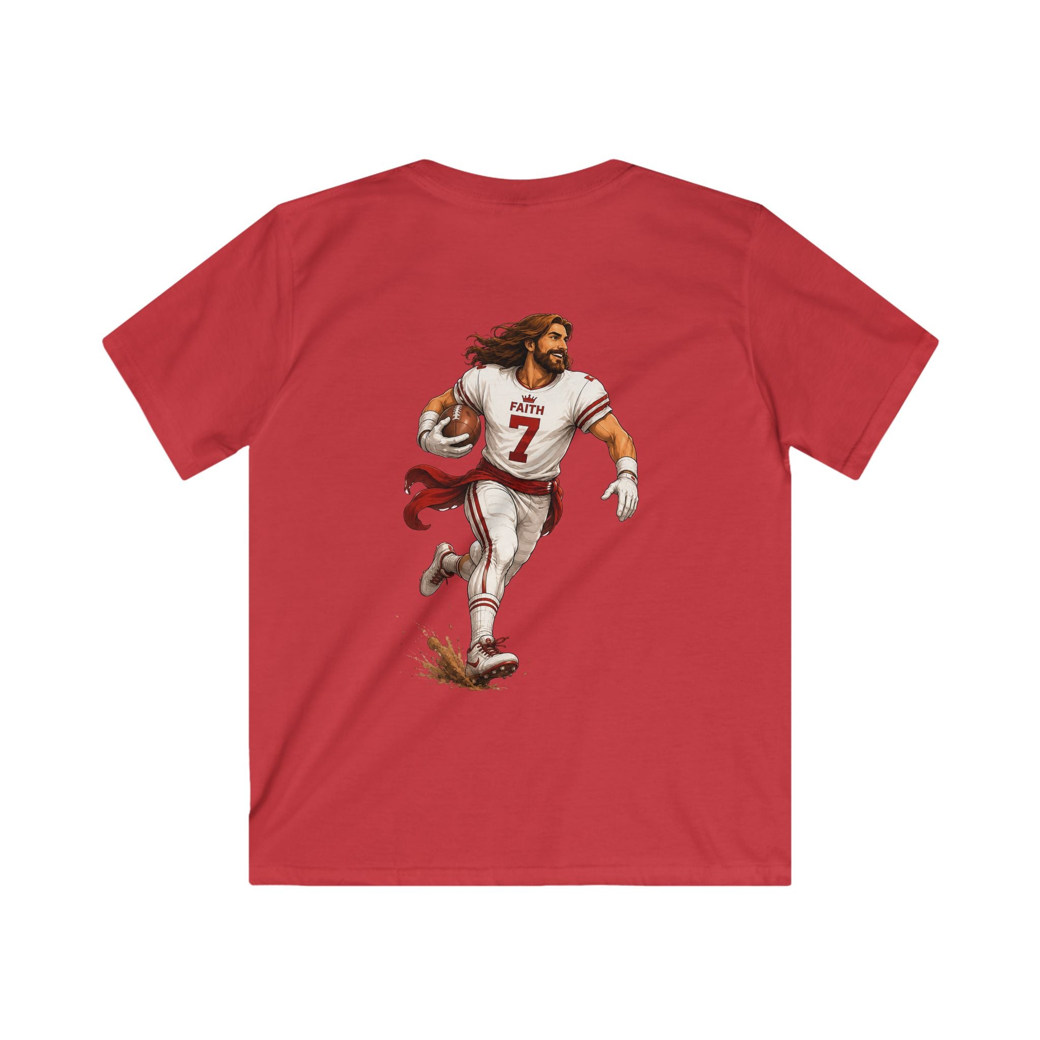 Jesus is my Running Back | Youth Football T-Shirt