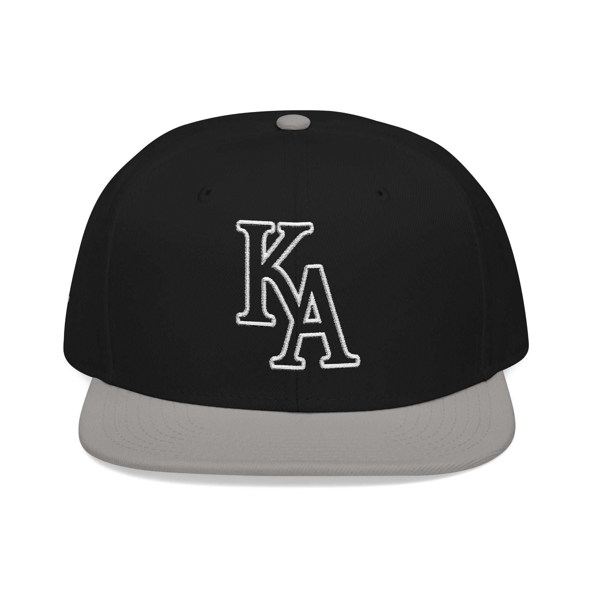 KA Embroidered Hat with Cross | Black