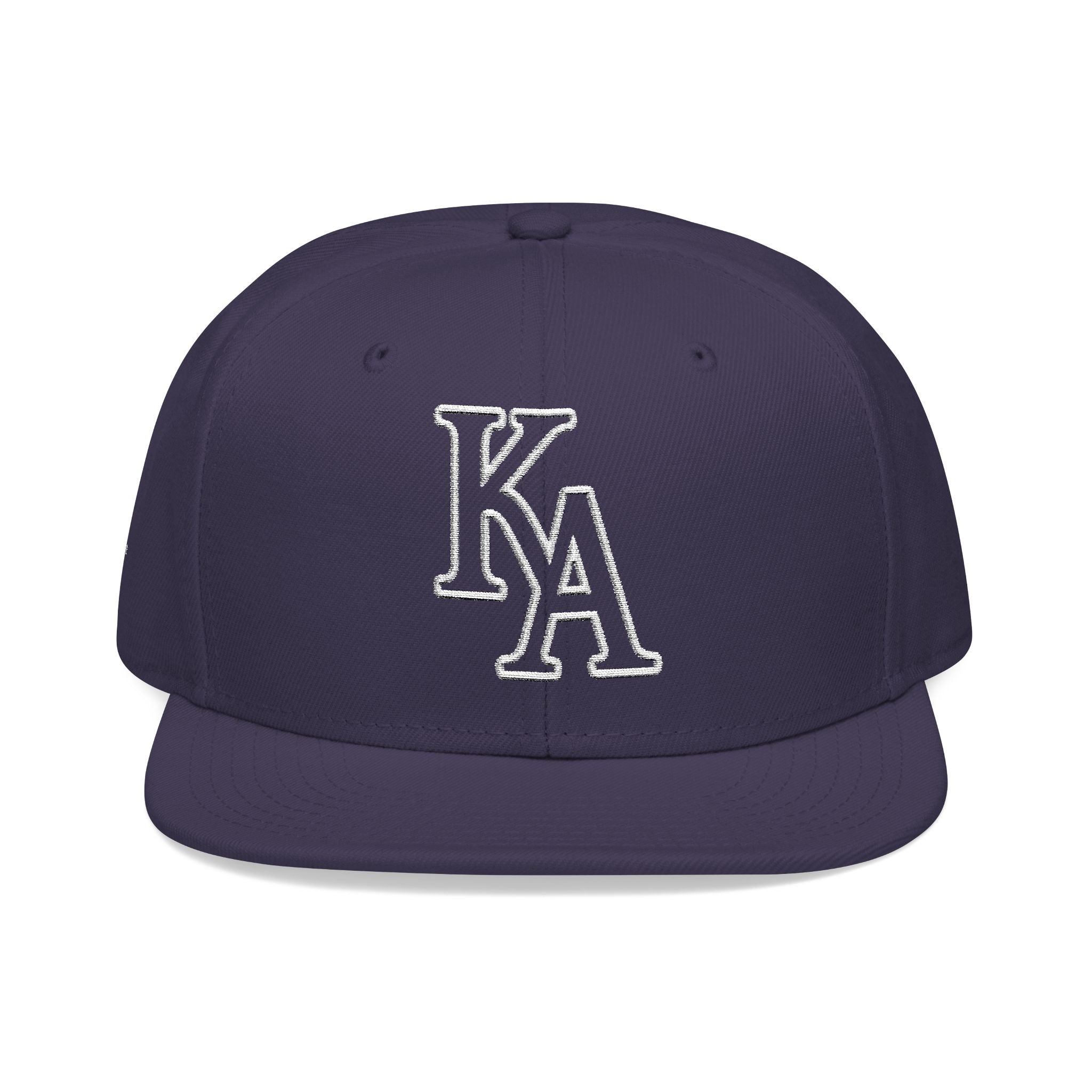 KA Embroidered Hat with Cross | Black
