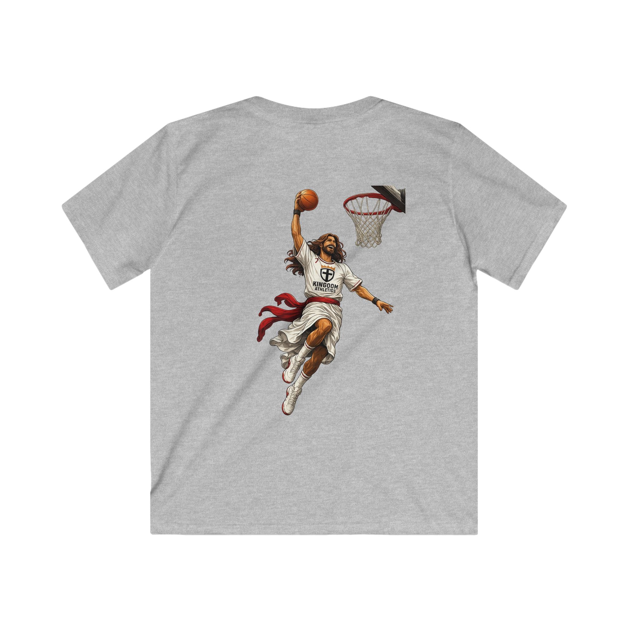 Savior Slam Dunk | Youth Basketball Athletic Tshirt