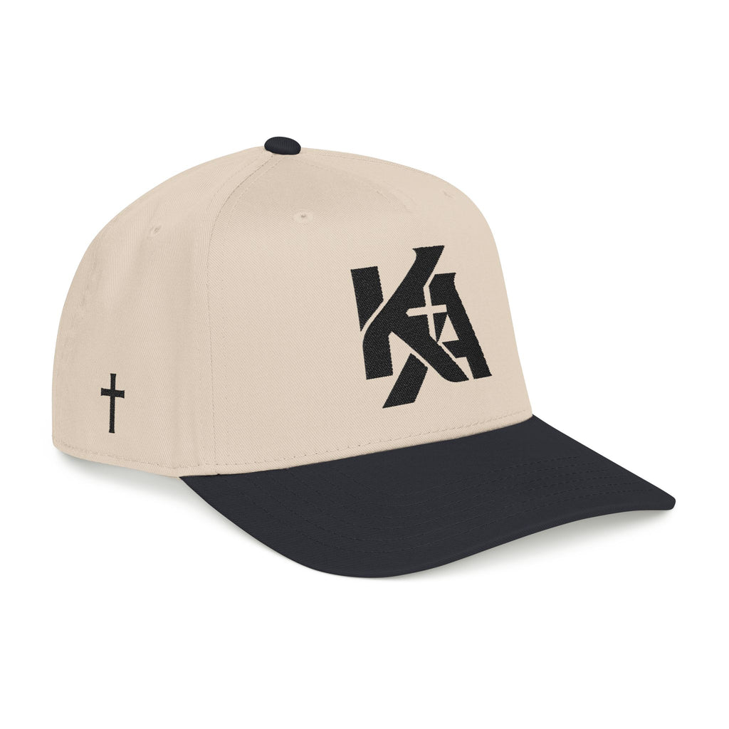 KA + Cross Two Tone Hat | Tan & Black
