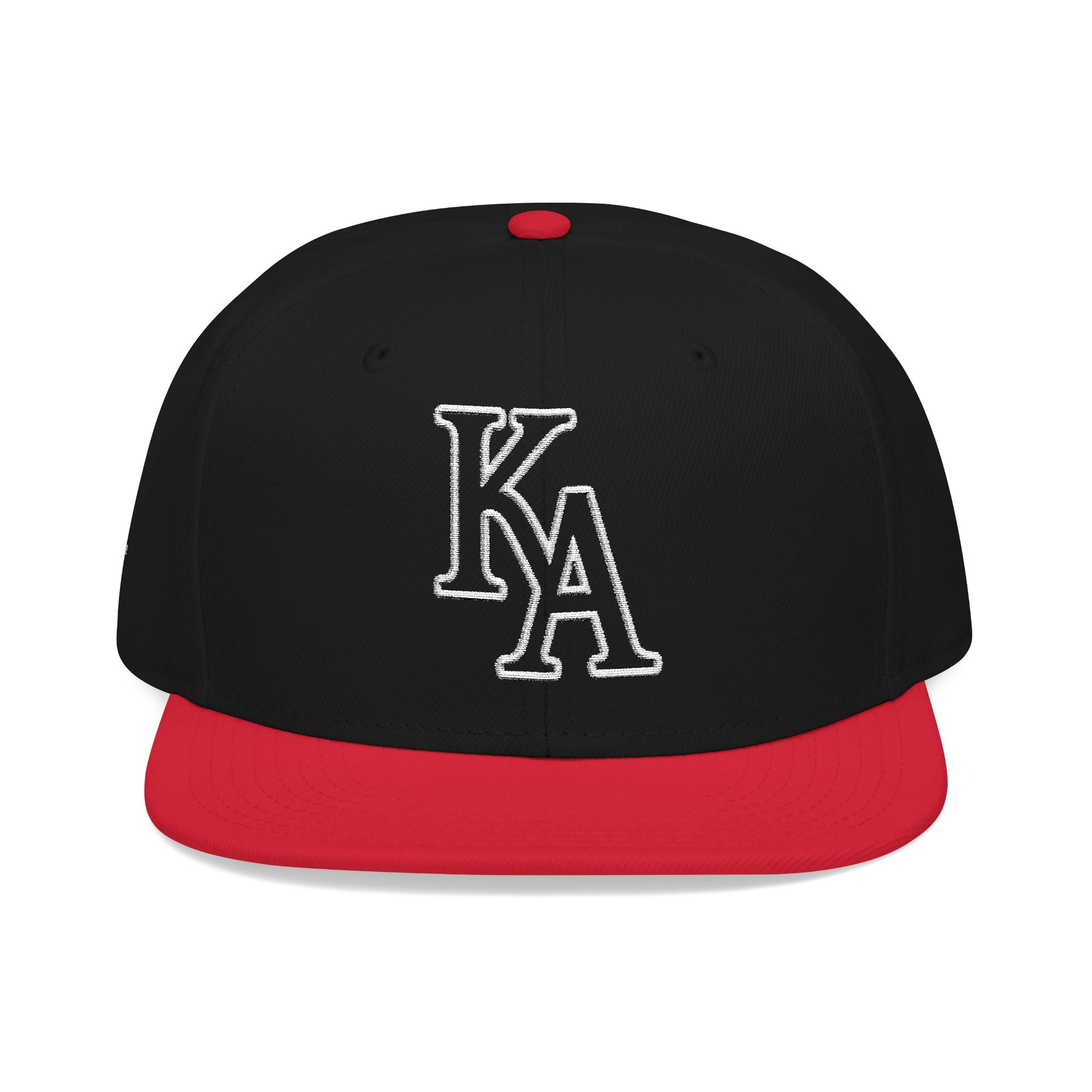 KA Embroidered Hat with Cross | Black