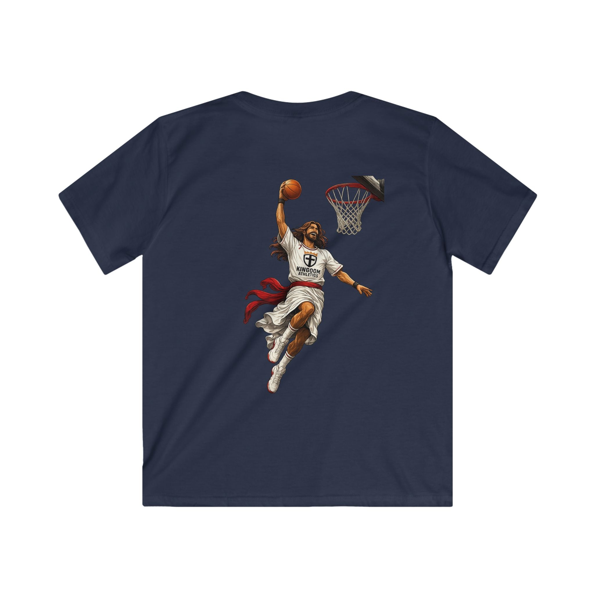 Savior Slam Dunk | Youth Basketball Athletic Tshirt