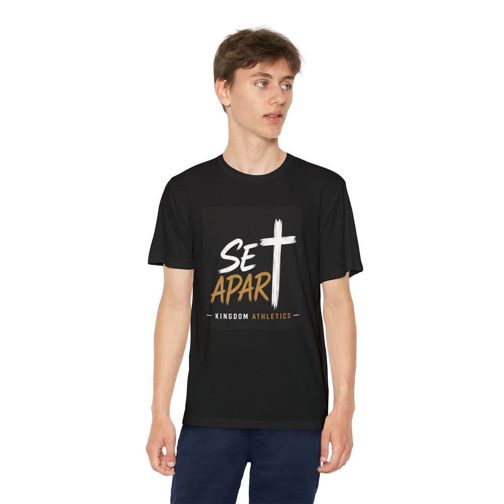 Set Apart Youth T-Shirt – Kingdom Athletics Cross Tee