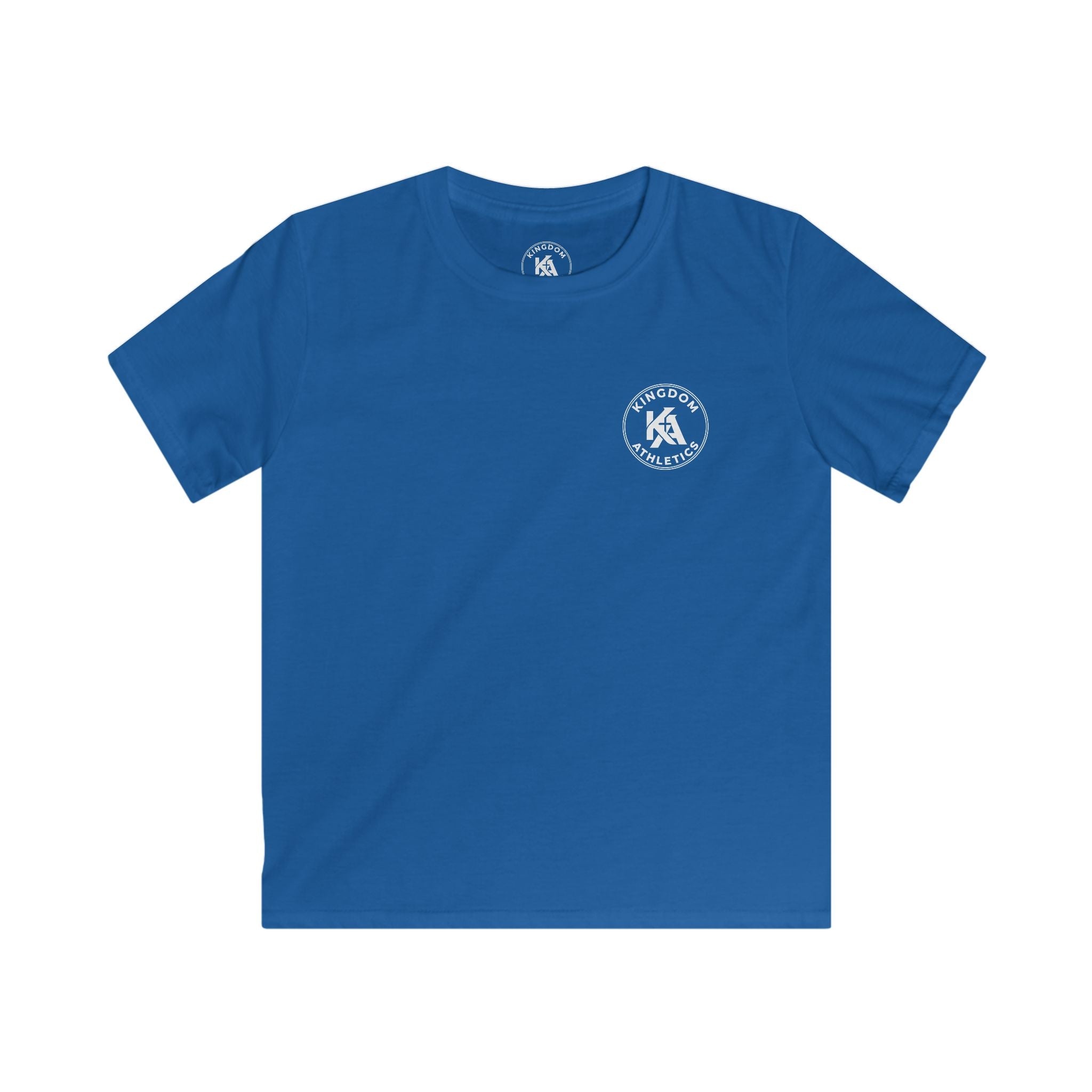 Jesus is My Enforcer | Youth Hockey Athletic Tshirt