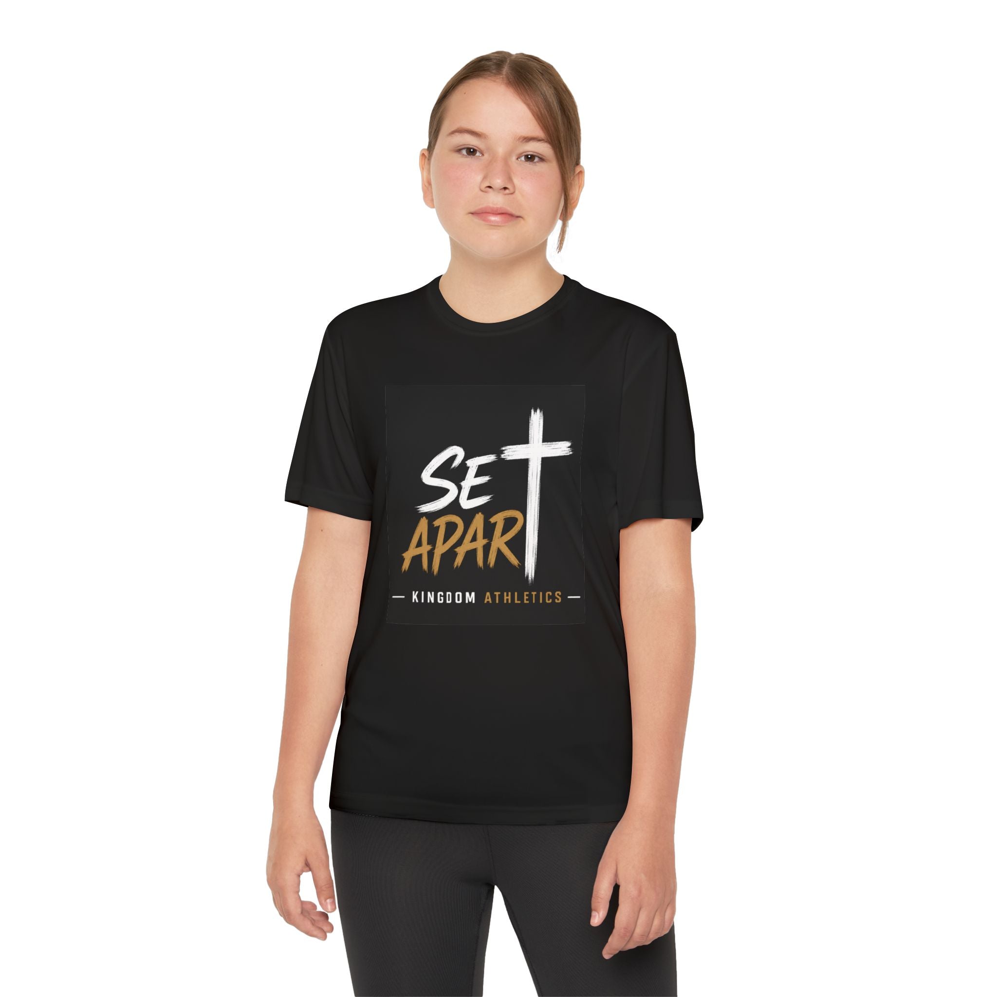 Set Apart Youth T-Shirt – Kingdom Athletics Cross Tee