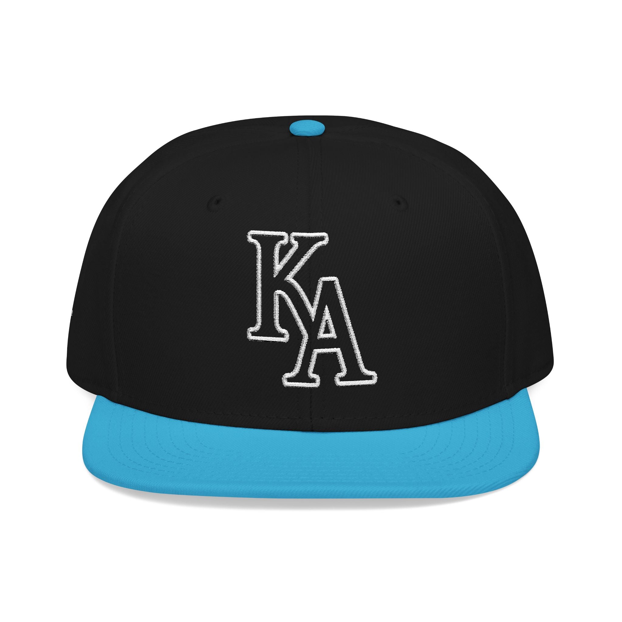 KA Embroidered Hat with Cross | Black