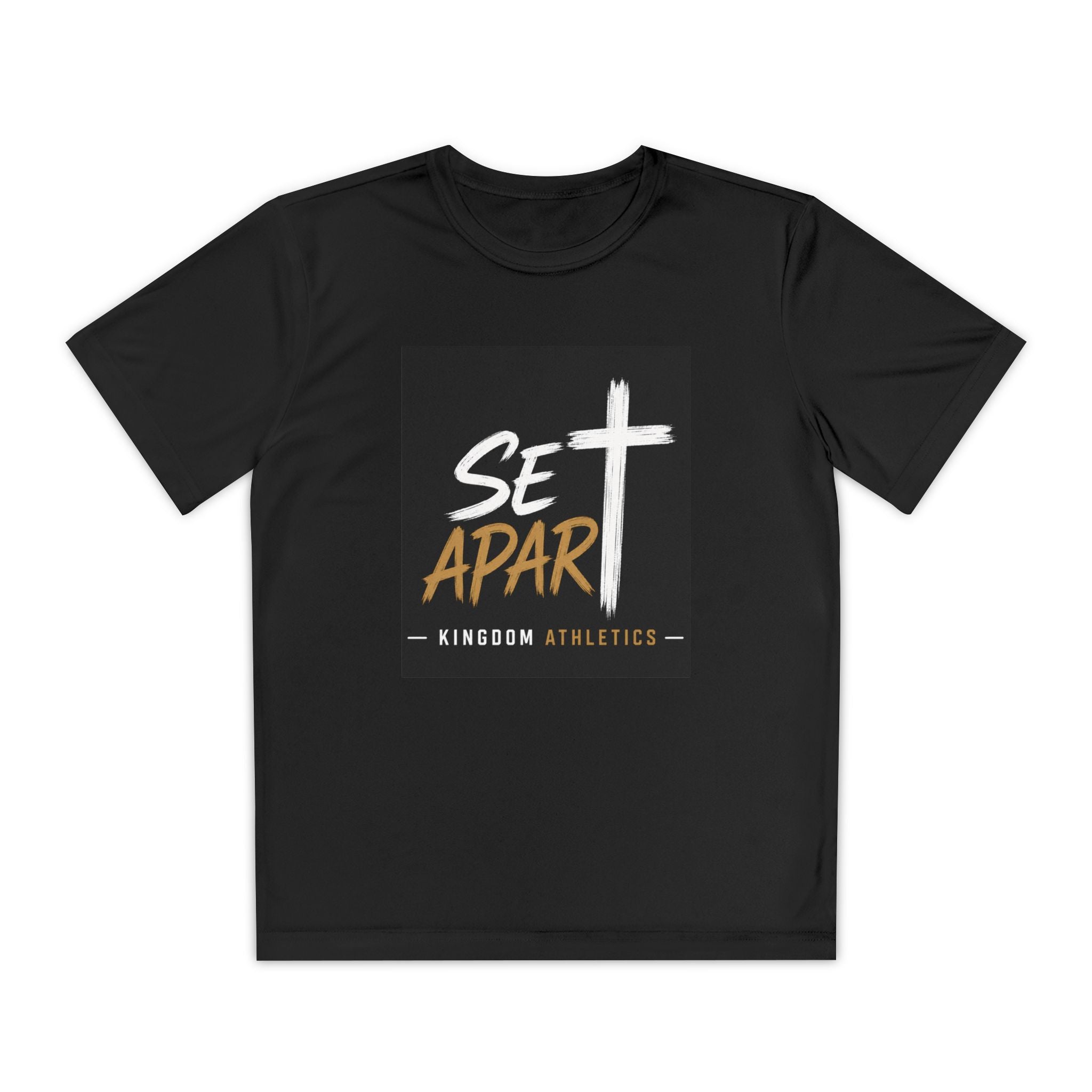 Set Apart Youth T-Shirt – Kingdom Athletics Cross Tee